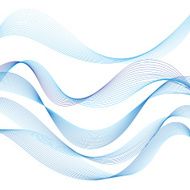 different waves graphic