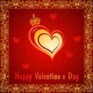 ValentineÂs Day love card