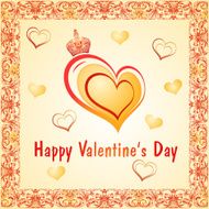 ValentineÂs Day love card N2