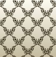 vector seamless vintage background black white wallpaper