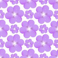 seamless pattern with purple flowers N4