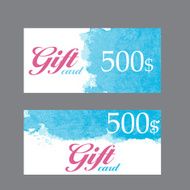Business Card Templates with Abstract Background N3