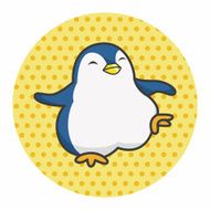animal pengiun cartoon theme elements N3