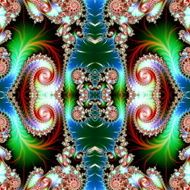 Multicolored Background with Spiral Pattern Artwork for creative design N3