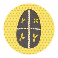 easter painting egg theme elements vector eps N116