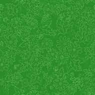 daisy background green