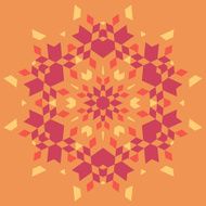 Circular geometric background N2