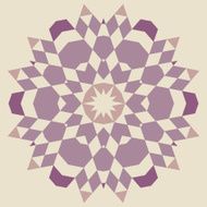 Circular geometric background N5