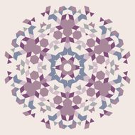 Circular geometric background N9