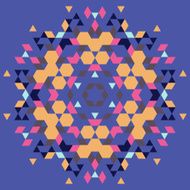 Circular geometric background N10