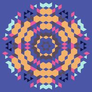 Circular geometric background N11