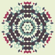 Circular geometric background N12