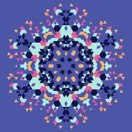 Circular geometric background N14