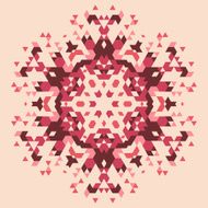 Circular geometric background N15