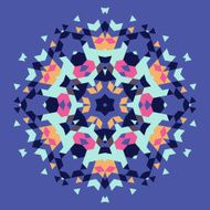 Circular geometric background N16