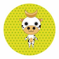 animal cow cartoon theme elements N11