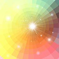 Abstract colorful background with sun N2