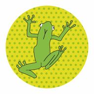 animal frog cartoon theme elements N14