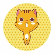 animal cat cartoon theme elements N20