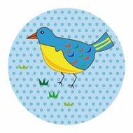 bird cartoon theme elements N39