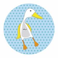 animal duck cartoon theme elements N7