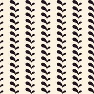 Vector seamless pattern Floral vintage backgrounds leaf plants