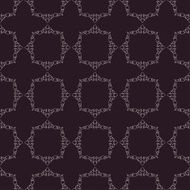 Vector seamless vintage background Calligraphic ornament