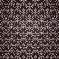 Vector seamless vintage background Calligraphic pattern Royal