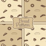 Hand drawn Bakery Seamless Pattern N6