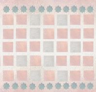 geometric prints on watercolored texture - abstract background
