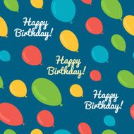 seamless pattern balloons birthday N2