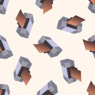 computer theme printer seamless pattern