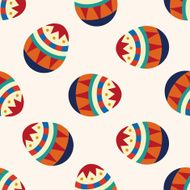 easter egg icon 10 seamless pattern N4