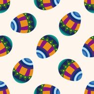 easter egg icon 10 seamless pattern N5