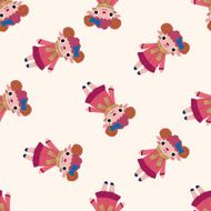 winter animal sheep icon 10 seamless pattern
