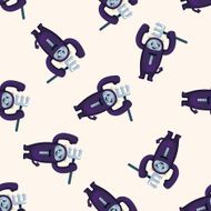 devil seamless pattern