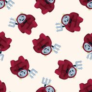 devil seamless pattern N8
