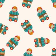 style dining car seamless pattern N2