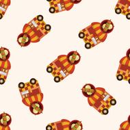 style dining car seamless pattern N4
