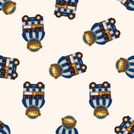 style dining car seamless pattern N5