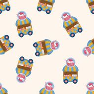 style dining car seamless pattern N8