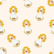 Greek deity seamless pattern N3