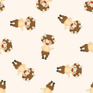 Greek deity seamless pattern N6