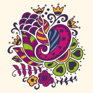 Floral Pattern N815