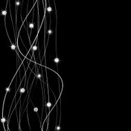 Abstract Luxury Black Diamond Background Vector Illustration N8