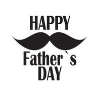 Happy Father Day Poster Card Vector Illustration N4