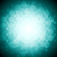 Abstract tech background with circles