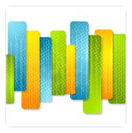 Abstract colorful stripes modern background