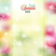 Bright summer background