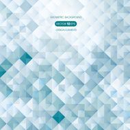 Abstract background with geometric elements square
